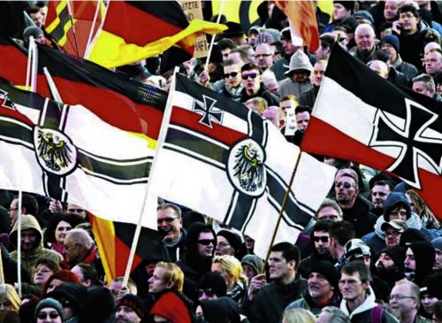 Manifestation d'extrême droite en Allemagne